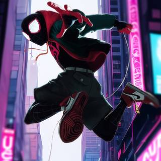 Spider-Verse phone wallpaper