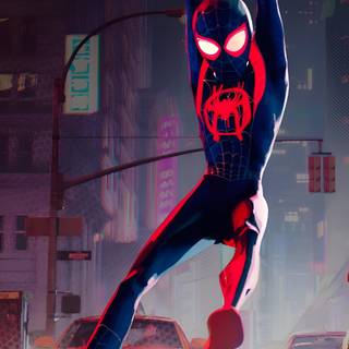 Spider-Verse phone wallpaper