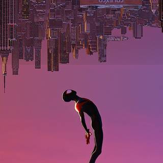 Spider-Verse phone wallpaper