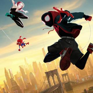 Spider-Verse phone wallpaper