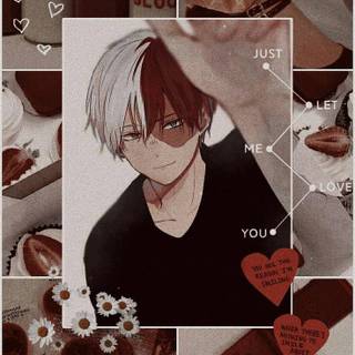 Todoroki collage wallpaper