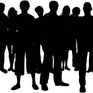 Many people wallpaper