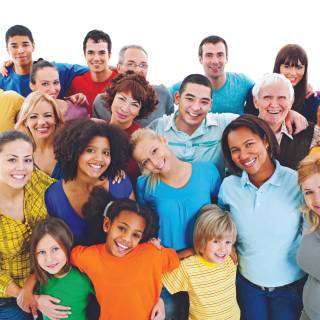 Many people wallpaper