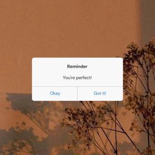 Daily reminder wallpaper