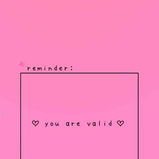 Daily reminder wallpaper