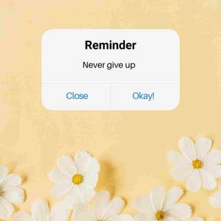 Daily reminder wallpaper