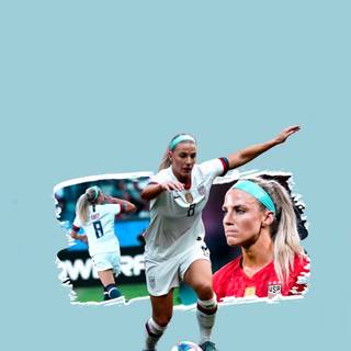 Preppy soccer wallpaper