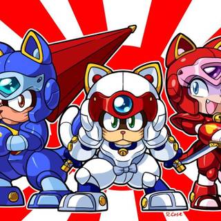 Samurai Pizza Cats wallpaper