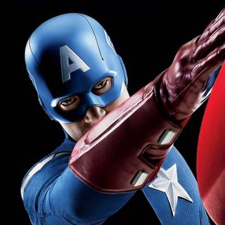 Captain America portrait wallpaper
