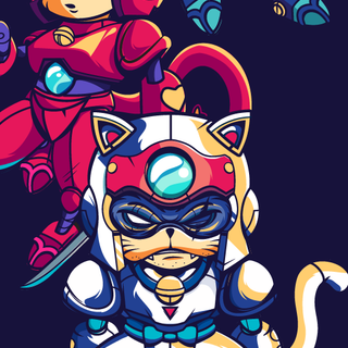 Samurai Pizza Cats wallpaper