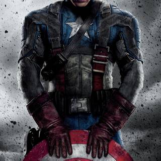 Captain America portrait wallpaper