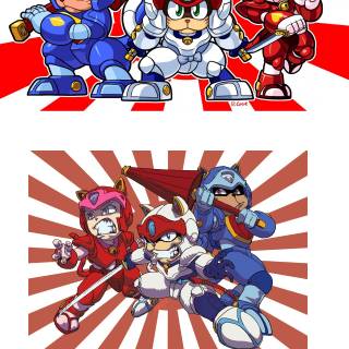 Samurai Pizza Cats wallpaper