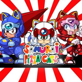 Samurai Pizza Cats wallpaper