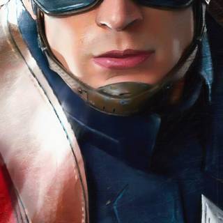 Captain America portrait wallpaper