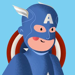 Captain America portrait wallpaper