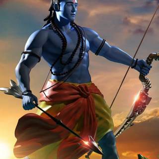 Shree Ram animated wallpaper