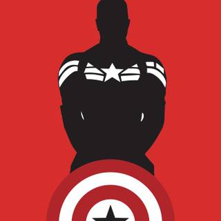 Captain America portrait wallpaper