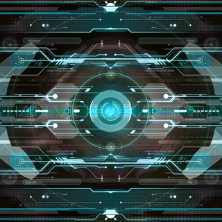 SCIFI HUD wallpaper