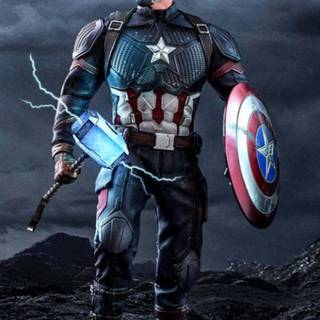 Captain America portrait wallpaper