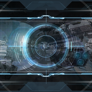 SCIFI HUD wallpaper