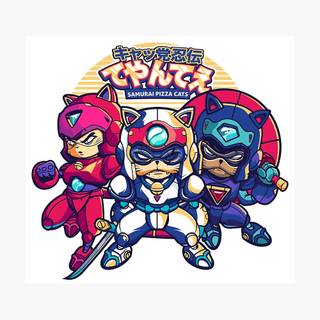 Samurai Pizza Cats wallpaper