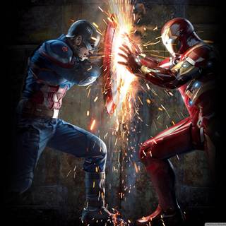 Captain America portrait wallpaper