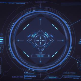 SCIFI HUD wallpaper