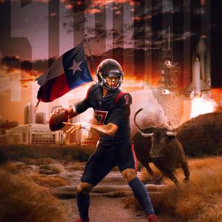 CJ Stroud Texans wallpaper