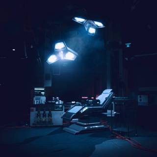 Cyber room wallpaper