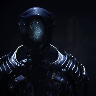 Space robot wallpaper