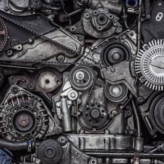 Motor parts wallpaper