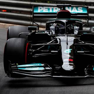 Mercedes F1 W14 mobile wallpaper