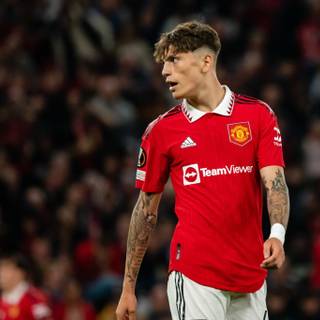 Garnacho computer wallpaper