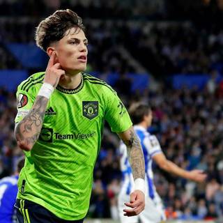 Garnacho computer wallpaper