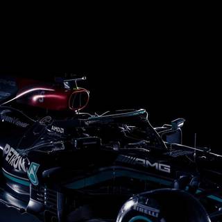 Mercedes F1 W14 mobile wallpaper