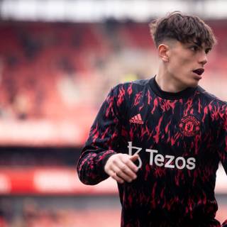 Garnacho computer wallpaper