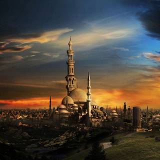 iPhone Islamic minimalist wallpaper