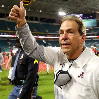 Nick Saban desktop wallpaper