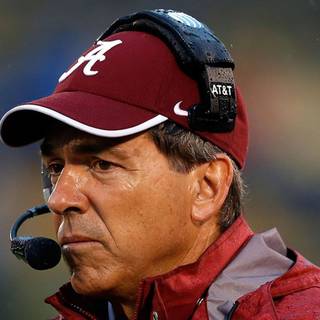 Nick Saban desktop wallpaper