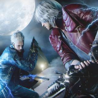 Dante Devil May Cry desktop wallpaper