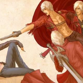 Dante Devil May Cry desktop wallpaper
