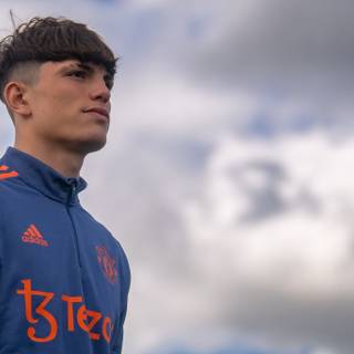 Garnacho computer wallpaper