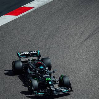 Mercedes F1 W14 mobile wallpaper