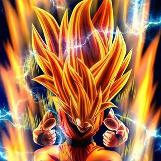 Goku Infinity phone wallpaper