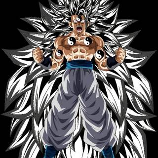 Goku Infinity phone wallpaper