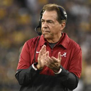 Nick Saban desktop wallpaper