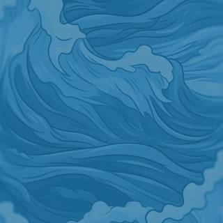 Calming anime water wallpaper