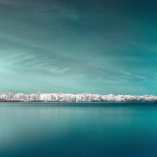 Calming anime water wallpaper