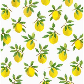 Spring lemons wallpaper