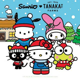 Hello Kitty and Friends winter wallpaper